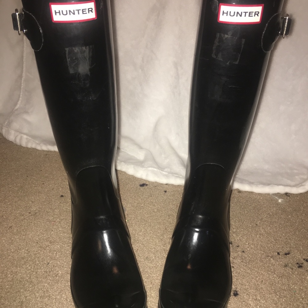 Hunter rain boots